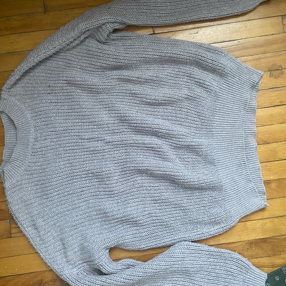 Heather lilac crew neck knit - Picture 1 of 2
